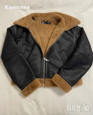 Късо яке Zara S р-р, снимка 6 - Якета - 48224803