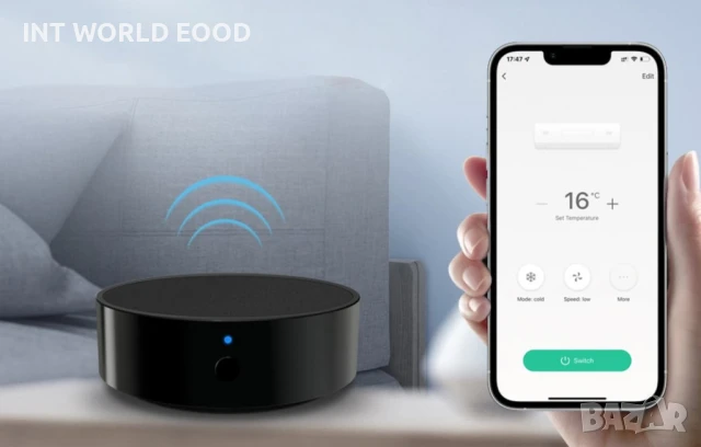 AVATTO S16 TUYA WiFi IR Универсално дистанционно, снимка 6 - Дистанционни - 50503297