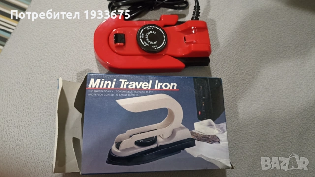 Мини преносима  ютия, снимка 7 - Ютии - 53965280