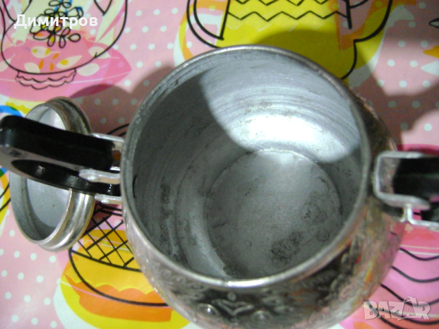 Посребрена захарничка СССР, снимка 3 - Антикварни и старинни предмети - 44515082