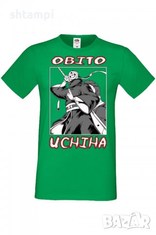 Мъжка тениска Naruto Obito Uchiha,Анимация,игра,Празник,Повод,, снимка 8 - Тениски - 38096569