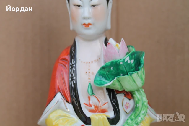 Китайска порцеланова фигура, снимка 3 - Колекции - 50728237