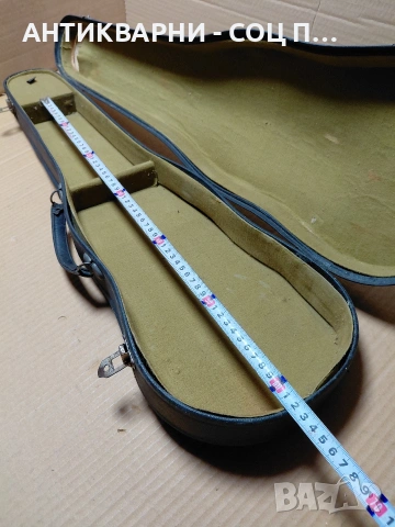 Соц Стар Калъф Куфар За Стар Музикален Инструмент Цигулка. 1323., снимка 14 - Антикварни и старинни предмети - 54209130