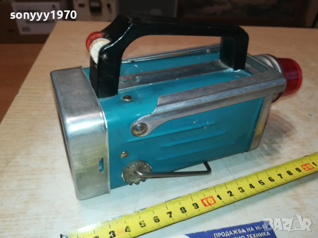 СТАР КОЛЕКЦИОНЕРСКИ МЕТАЛЕН ФЕНЕР 2303242039, снимка 3 - Антикварни и старинни предмети - 44913782