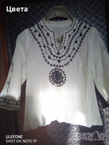 Блуза от кенар, снимка 5 - Ризи - 38426148