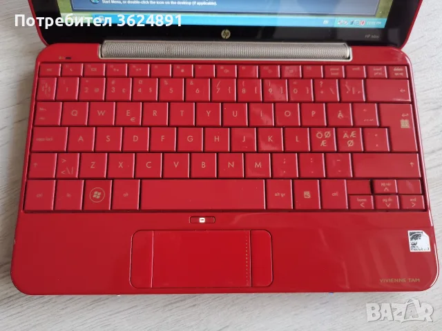 HP Mini 1000 Vivienne Tam Edition, снимка 4 - Лаптопи за дома - 56451430