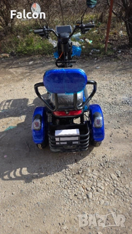 Електрическа триколка 2000W, снимка 12 - Инвалидни скутери - 54119462