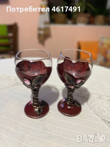 Чаши за вино🍷, снимка 2 - Чаши - 52540458