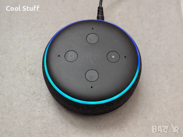Amazon Echo Dot (3rd Gen, 2018 release) - Смарт тонколона с Alexa 

