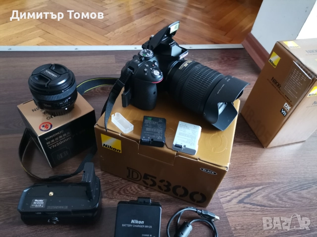 Nikon D5300, снимка 3 - Фотоапарати - 52878198