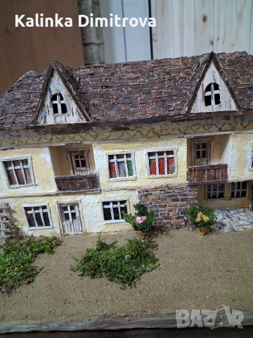 Макети на Възрожденски къщи-ръчна изработка.