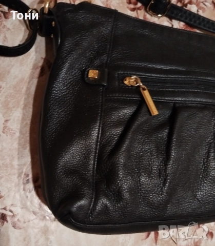 Stone Mountain Нова Дамска Чанта Изцяло Естествена Кожа , снимка 3 - Чанти - 51827323
