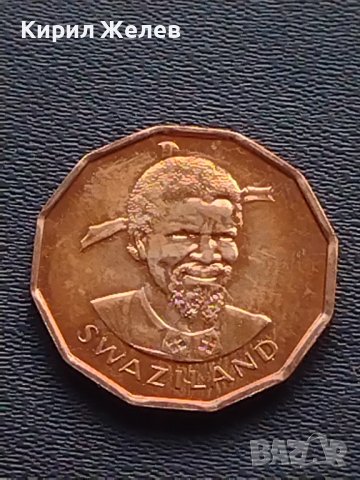 Монета 1 cent 1974г. SWAZILAND рядка за КОЛЕКЦИОНЕРИ 41103, снимка 4 - Нумизматика и бонистика - 42775057