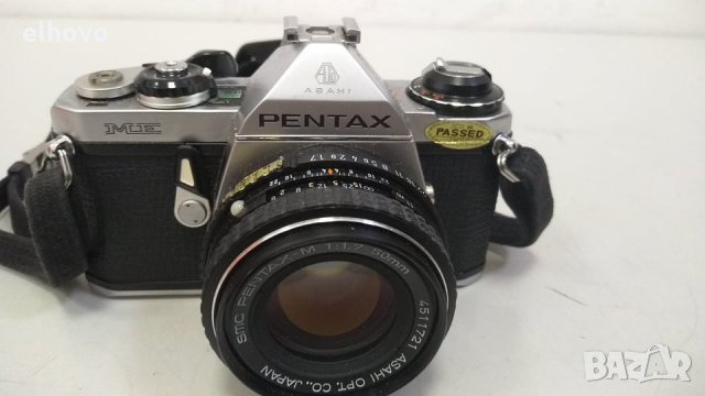 Фотоапарат Pentax ME с обектив SMC PENTAX-M 1:1.7 50mm, снимка 3 - Фотоапарати - 34533118