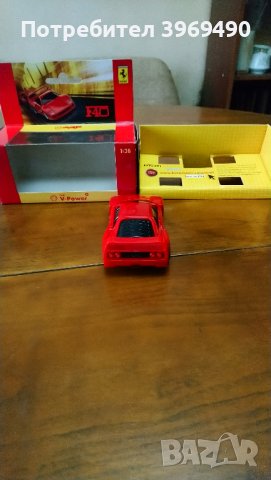 Умалено копие на Ferrari., снимка 4 - Колекции - 44228435