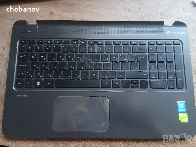 Палмрест с клавиатура за HP Pavilion 15-p152nu