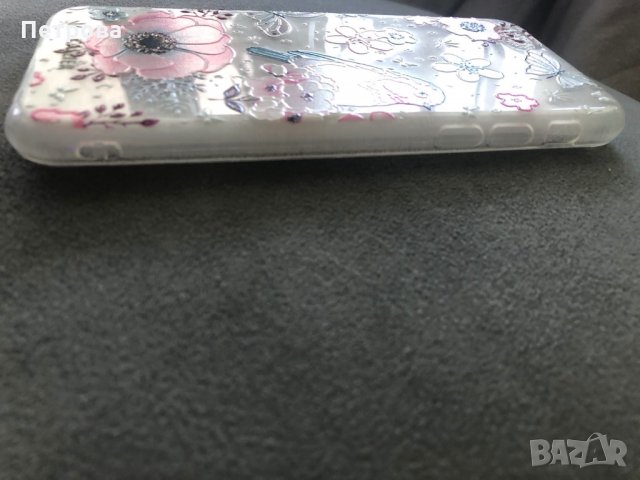 Кейс за iPhone 6/6s - десен на цветя, пеперуди и птица, снимка 5 - Калъфи, кейсове - 29533923