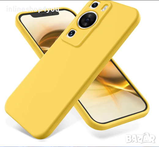 Матов Силиконов Кейс за Huawei P60 Pro / Различни Цветове, снимка 3 - Калъфи, кейсове - 44658560