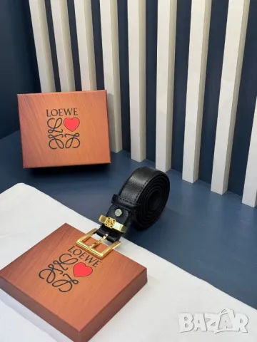 колани от естествена кожа в кутия loewe, снимка 8 - Колани - 50422852