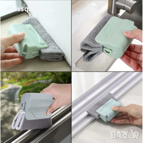 3860 Четка за чистене на дограма, ъгли и ръбове, снимка 9 - Други стоки за дома - 44572639