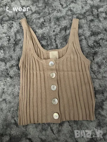 Къси блузи и топове, снимка 2 - Блузи с дълъг ръкав и пуловери - 49718990