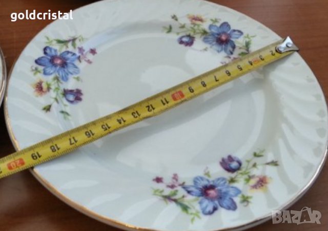 Стар български порцелан чинии супник сосиера 