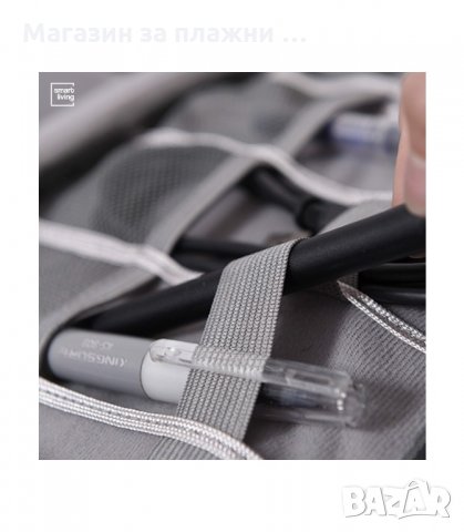 ДВУСЛОЙНА ЧАНТА ЗА ОРГАНИЗИРАНЕ НА ПЪТНИЧЕСКИ КАБЕЛИ - код 1338, снимка 8 - Други стоки за дома - 34016991