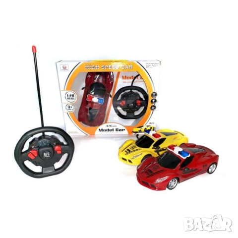 Полицейска кола с дистанционно управление – Висока скорост и много забавление, снимка 5 - Коли, камиони, мотори, писти - 52032653