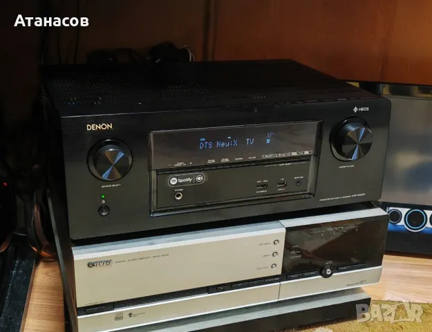 Denon AVR X 2400 H HEOS Dolby Atmos Wi-Fi HDMI USB Network ресийвър усилвател с дистанционно , снимка 9 - Ресийвъри, усилватели, смесителни пултове - 50424120