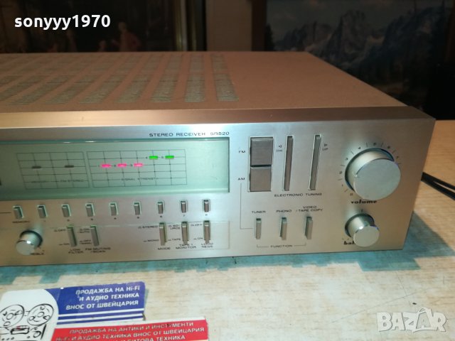 MARANTZ SR520 RECEIVER-MADE IN JAPAN 2911212015, снимка 12 - Ресийвъри, усилватели, смесителни пултове - 34970649