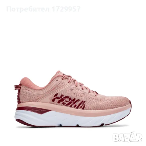 Hoka Bondi 7Misty Rose/Cordovan Номер-38, снимка 4 - Маратонки - 47676070