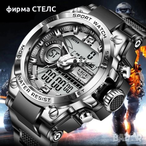 Мъжки часовник Lige Sports Watch, Водоустойчив, снимка 5 - Мъжки - 40246914