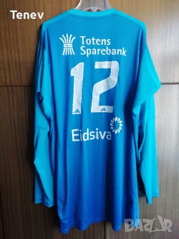 Fotballklubben FK Toten Adidas оригинална вратарска тениска фланелка , снимка 2 - Тениски - 38088181