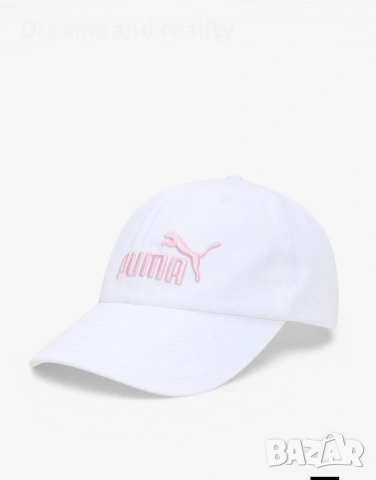 PUMA Essentials No1 Bb Cap White Унисекс шапка с козирка PUMA