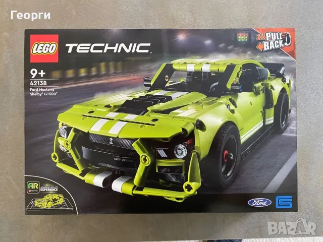 Lego Technic 42138 Ford Mustang Shelby GT500, снимка 3 - Конструктори - 49111004