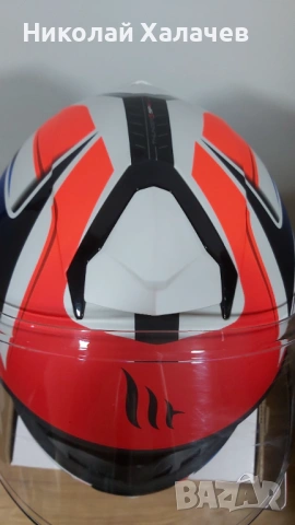 MT Helmets Thunder 3 SV SP-R – каска, размер XS, много запазена, снимка 8 - Аксесоари и консумативи - 54358666