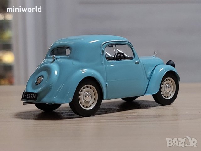 Skoda Sagitta typ 911 1937 - мащаб 1:43 на DeAgostini моделът е нов в блистер, снимка 4 - Колекции - 44475925