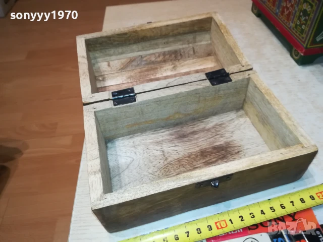 КРАСИВА ДЪРВЕНА КУТИЯ ОТ ГЕРМАНИЯ 1708251906, снимка 14 - Антикварни и старинни предмети - 51395218