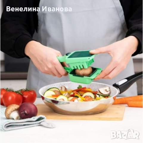 Професионално кухненско ренде 6в1, снимка 3 - Аксесоари за кухня - 44672815