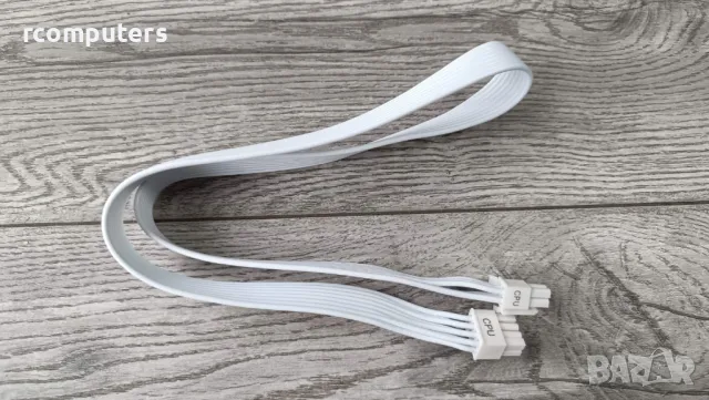 Кабел за захранване FSP-2x4 pin CPU, снимка 3 - Кабели и адаптери - 48919265