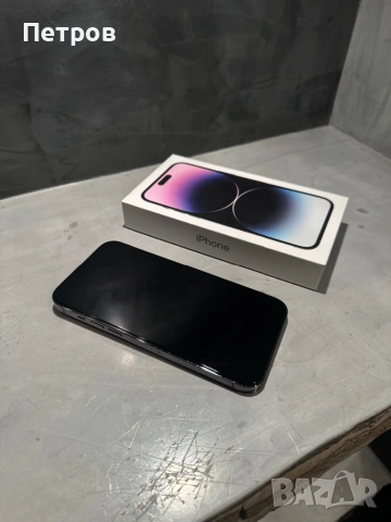 КАТО НОВ Iphone 14 Pro Max Purple, 83% батерия, снимка 6 - Apple iPhone - 54273358