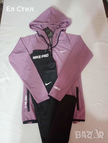 💚Дамски екип, Nike pro , снимка 2 - Спортни дрехи, екипи - 53918041