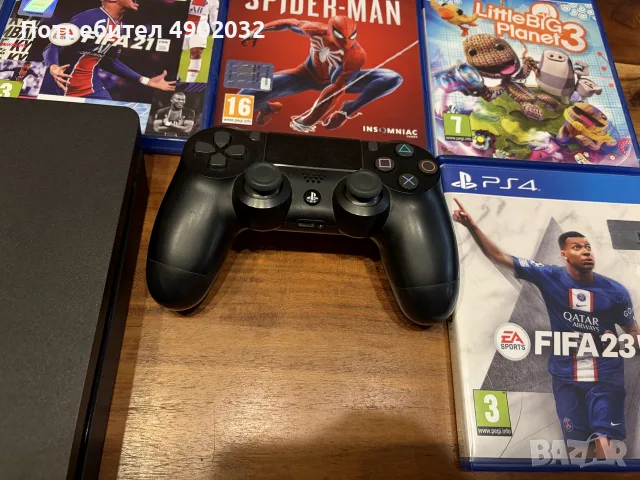 PlayStation 4, 500GB, снимка 4 - Стойки, 3D очила, аксесоари - 56536974