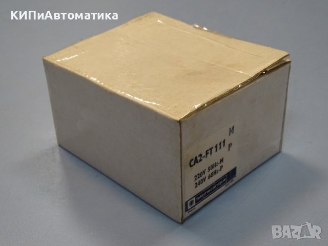 закъснително реле Telemecanique CA2-FT111 220V 50Hz 10s, снимка 10 - Резервни части за машини - 37506115