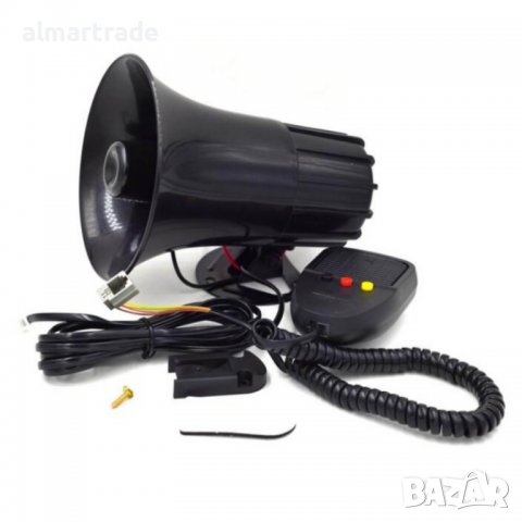 Сирена Мегафон 12V, 50W, снимка 3 - Аксесоари и консумативи - 8380785