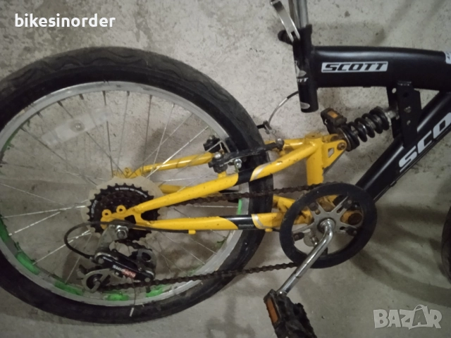 Детски БМХ 20 цола 2 амортисьора и скорости , снимка 3 - Велосипеди - 52519720