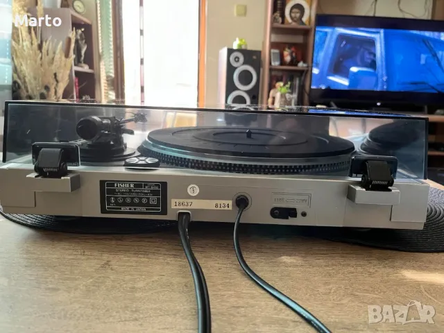 Fisher MT 6410 грамофон, снимка 6 - Грамофони - 50357738