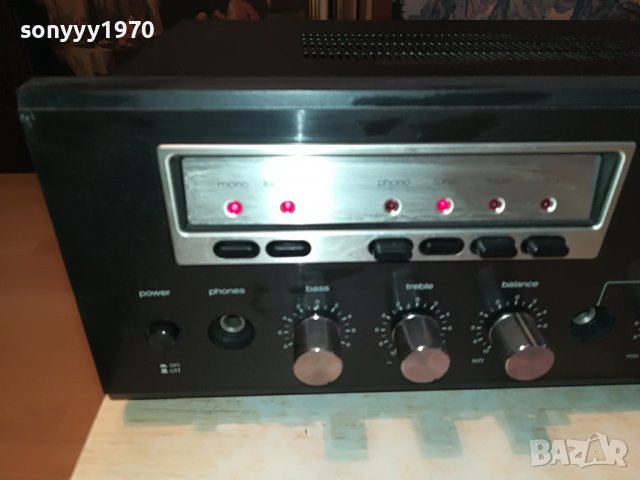 SHARP SM-1122H STEREO AMPLIFIER-MADE IN JAPAN-ВНОС SWISS 2603231922, снимка 5 - Ресийвъри, усилватели, смесителни пултове - 40143854