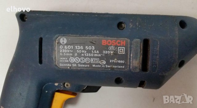 Бормашина Bosch GBM 1RE, снимка 8 - Бормашини - 29238455