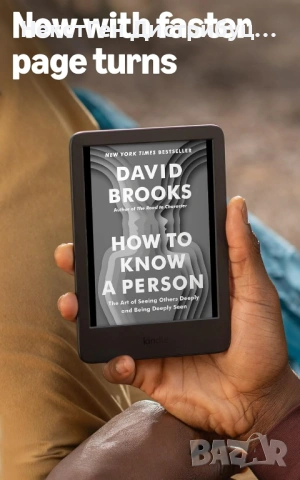 Amazon Kindle 16GB 2024 Black с реклами | Нов | 24м Гаранция, снимка 3 - Електронни четци - 53948077